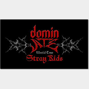 Stray Kids DominATE 2025 World Tour Posters and Art